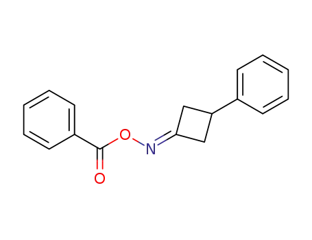 3-phenylcyclobutan-1-one O-benzoyl oxime