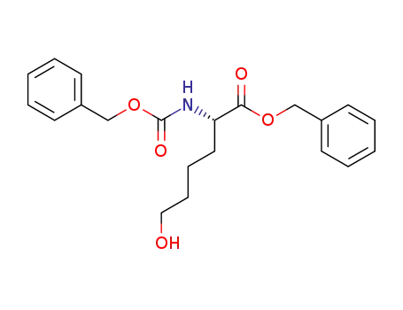 Molecular Structure of 84246-49-1 (BENZYL (2S)-2-CARBOBENZYLOXYAMINO-6-HYDROXYHEXANOATE)