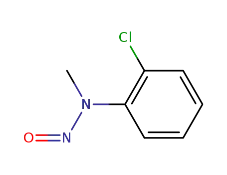 Molecular Structure of 4461-96-5 (N-(2-chlorophenyl)-N-methylnitrosamine)