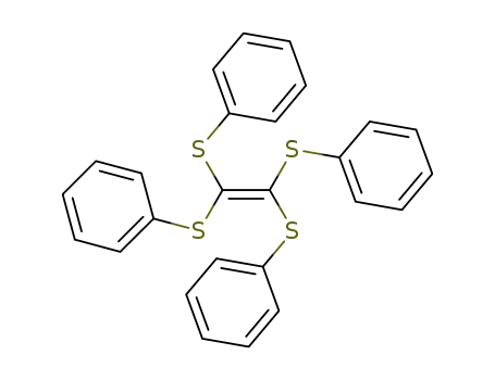 Molecular Structure of 14572-81-7 (Benzene, 1,1',1'',1'''-[1,2-ethenediylidenetetrakis(thio)]tetrakis-)