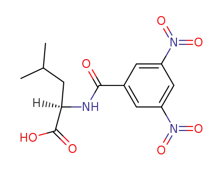 D-Leucine, N-(3,5-dinitrobenzoyl)-