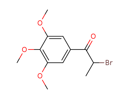 2-bromo-1-(3,4,5-trimethoxyphenyl)propan-1-one cas  52190-29-1