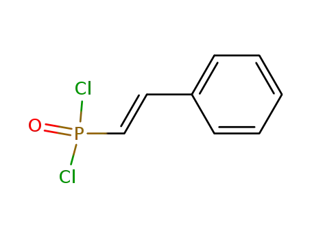 Molecular Structure of 20408-31-5 (Phosphonic dichloride, (2-phenylethenyl)-, (E)-)