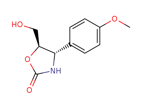 (4S,5R)-5-(hydroxymethyl)-4-(4-methoxyphenyl)-1,3-oxazolidin-2-one