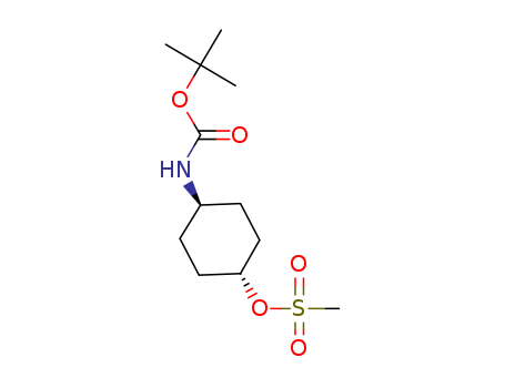 trans-Methanesulfonic acid 4-tert-butoxycarbonylamino-cyclohexyl ester