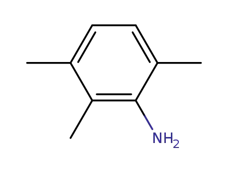 Molecular Structure of 18102-21-1 (Benzenamine, 2,3,6-trimethyl-)