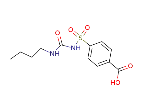 Molecular Structure of 2224-10-4 (CARBOXYTOLBUTAMIDE)