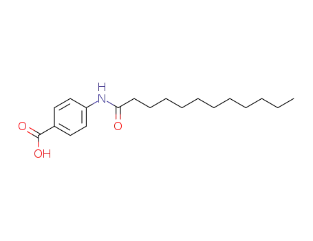 Molecular Structure of 58725-40-9 (Benzoic acid, 4-[(1-oxododecyl)amino]-)