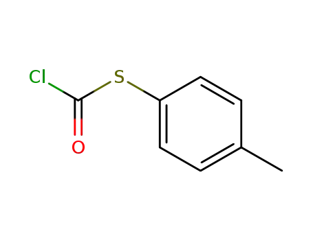 Molecular Structure of 39594-84-8 (4-methylphenyl chlorothioformate)