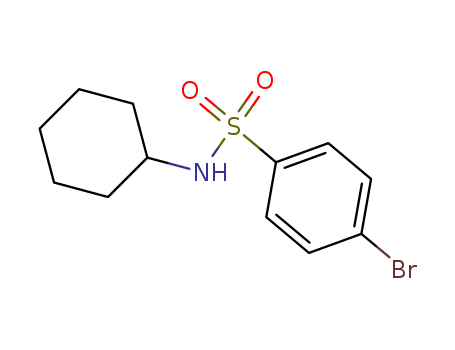 4-Bromo-N-cyclohexylbenzenesulfonamide 7454-76-4