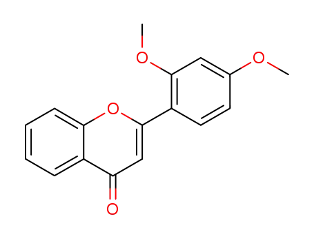 Molecular Structure of 63487-16-1 (2',4'-DIMETHOXYFLAVONE)
