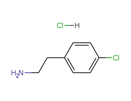 Molecular Structure of 2492-83-3 (2-(4-CHLORO-PHENYL)-ETHYLAMINE HCL)