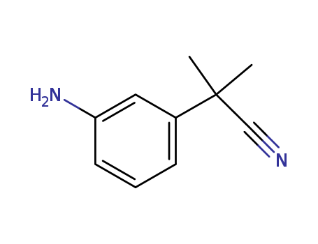 2-(3-aminophenyl)-2-methylpropanenitrile