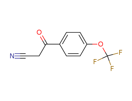 4-(Trifluoromethoxy)benzoyl acetonitrile 122454-46-0