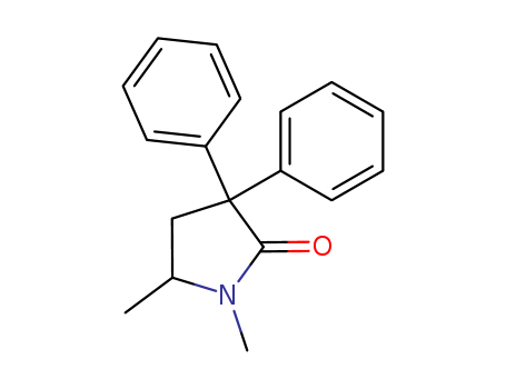 1,5-DIMETHYL-3,3-DIPHENYL-2-PYRROLIDIN-1-YLNECAS