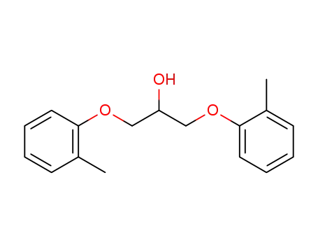 Molecular Structure of 17181-49-6 (o-Tolyl-alpha-myanesin)