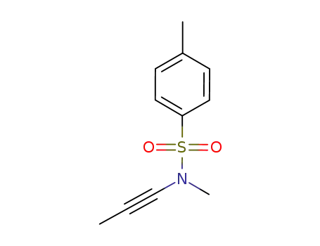 Molecular Structure of 1005500-76-4 (N-(methyl)-N-(p-toluenesulfonyl)-2-methylethynylamine)