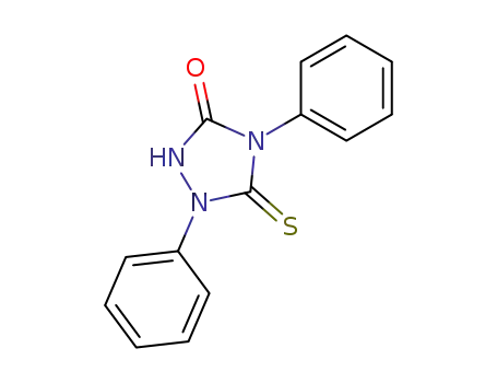1,4-diphenyl-5-thioxo-1,2,4-triazolidine-3-one