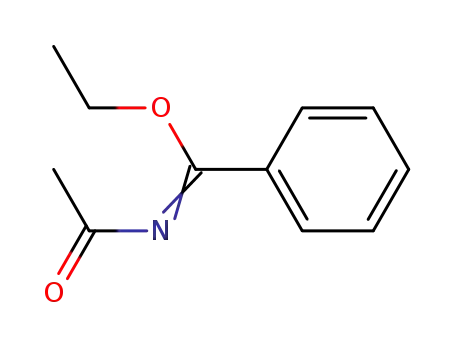 Benzenecarboximidic acid, N-acetyl-, ethyl ester