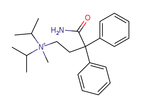 Molecular Structure of 7492-32-2 ((3-carbamoyl-3,3-diphenylpropyl)diisopropylmethylammonium)