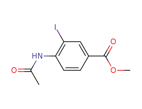 메틸 4-아세트아미도-3-요오도벤조에이트