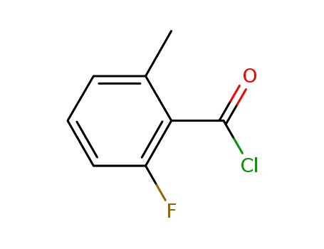 벤조일 클로라이드, 2- 플루오로 -6- 메틸-(9Cl)
