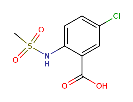 5-Chloro-2-[(methylsulfonyl)amino]benzoic acid