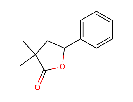 Molecular Structure of 20215-55-8 (2(3H)-Furanone, dihydro-3,3-dimethyl-5-phenyl-)