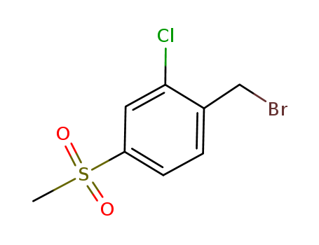Benzene,1-(bromomethyl)-2-chloro-4-(methylsulfonyl)-