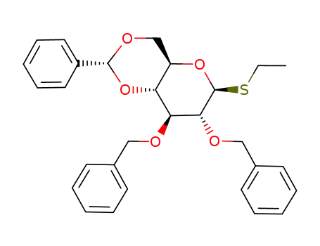 ethyl 2,3-di-O-benzyl-4,6-O-benzylidene-1-thio-β-D-glucopyranoside