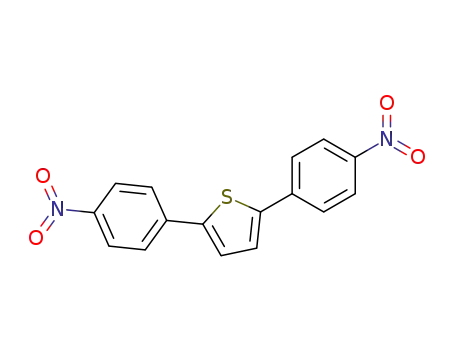 Thiophene, 2,5-bis(4-nitrophenyl)-