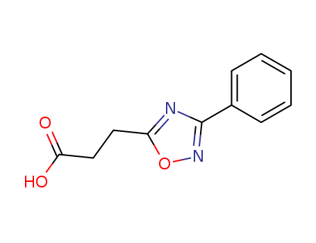 3-(3-phenyl-1,2,4-oxadiazol-5-yl)propanoic acid(SALTDATA: FREE)
