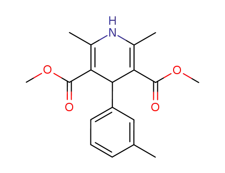 1,4-디히드로-2,6-디메틸-4-(3-메틸페닐)-3,5-피리딘디카르복실산 디메틸 에스테르