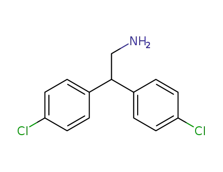 Molecular Structure of 85336-82-9 (Benzeneethanamine, 4-chloro-b-(4-chlorophenyl)-)
