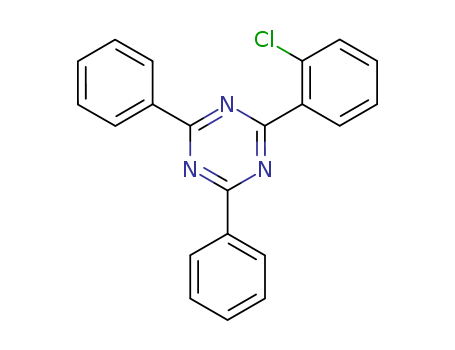 2-(2-chlorophenyl)-4,6-diphenyl-1,3,5-triazine cas no. 77989-14-1 98%
