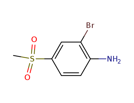 2-bromo-4-(methylsulfonyl)benzenamine