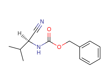 Carbamic acid, [(1S)-1-cyano-2-methylpropyl]-, phenylmethyl ester