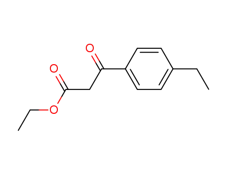 Molecular Structure of 51725-80-5 (3-(4-ETHYL-PHENYL)-3-OXO-PROPIONIC ACID ETHYL ESTER)