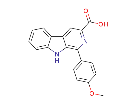 1-(4-methoxyphenyl)-9H-pyrido[3,4-b]indole-3-carboxylic acid