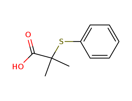 PROPANOIC ACID, 2-METHYL-2-(PHENYLTHIO)-  CAS NO.5219-64-7