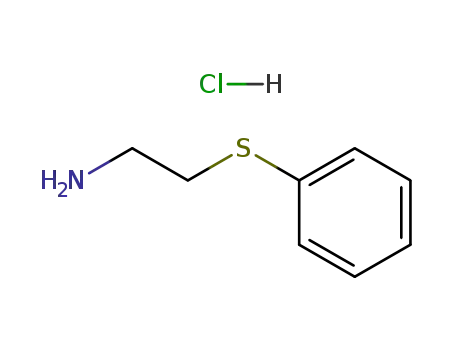 Molecular Structure of 34946-13-9 ([2-(phenylthio)ethyl]amine hydrochloride)