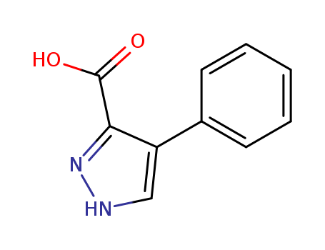 1H-Pyrazole-3-carboxylicacid, 4-phenyl- cas  7510-56-7