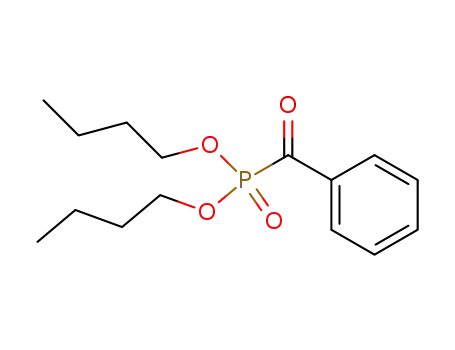 Molecular Structure of 18106-74-6 (Phosphonic acid, benzoyl-, dibutyl ester)