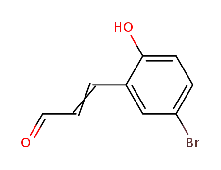 2-Propenal, 3-(5-bromo-2-hydroxyphenyl)-