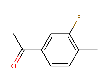 Molecular Structure of 42444-14-4 (3'-FLUORO-4'-METHYLACETOPHENONE)