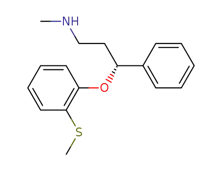 Molecular Structure of 162938-15-0 (N-methyl-3-[2-(methylsulfanyl)phenoxy]-3-phenylpropan-1-amine)