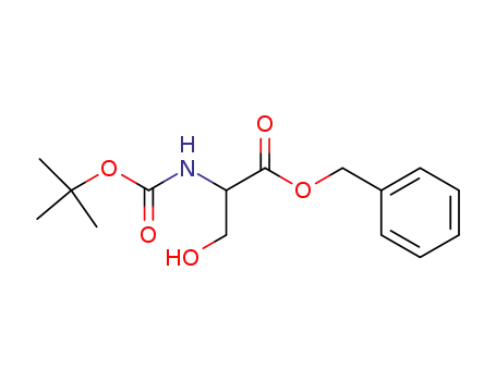Serine, N-[(1,1-dimethylethoxy)carbonyl]-, phenylmethyl ester