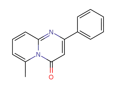 Molecular Structure of 64194-18-9 (4H-Pyrido[1,2-a]pyrimidin-4-one, 6-methyl-2-phenyl-)