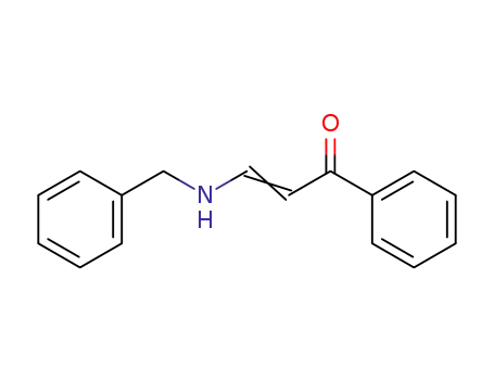 2-Propen-1-one, 1-phenyl-3-[(phenylmethyl)amino]-