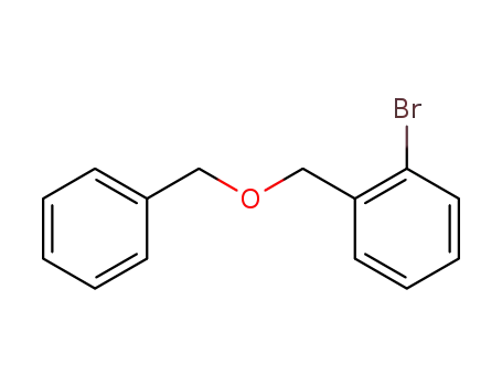 Molecular Structure of 81395-28-0 (Benzene, 1-bromo-2-[(phenylmethoxy)methyl]-)